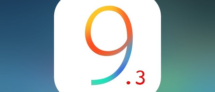 ios 9.3 Logo