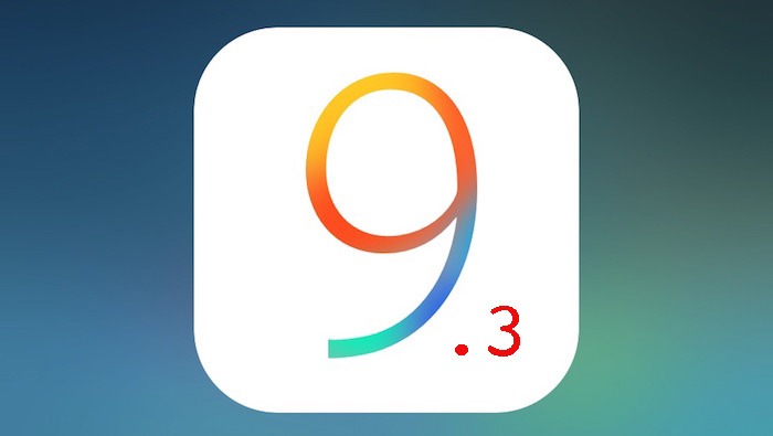 ios 9.3 Logo